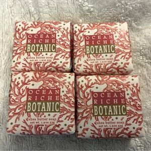 Botanic Shea and Cocoa Butter Soaps. Ocean Riche Fragrance